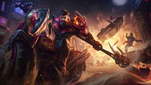 烬最新皮肤爆料图片,炫酷光影，燃情战场